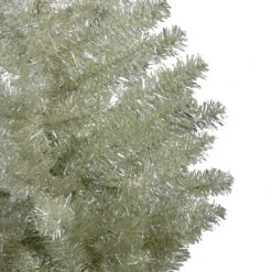7' Metallic Platinum Artificial Tinsel Christmas Tree - Unlit -Beauty Wreaths Shop northlight v27332 1 89391.1682519598