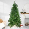 7.5' Medium Mixed Rosemary Emerald Angel Pine Artificial Christmas Tree - Unlit -Beauty Wreaths Shop northlight v27336 19477.1667530629