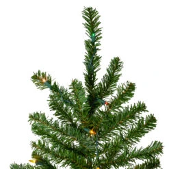 6.5' Pre-Lit Canadian Pine Artificial Pencil Christmas Tree - Multi Lights 10 6.5' Pre-Lit Canadian Pine Artificial Pencil Christmas Tree - Multi Lights -Beauty Wreaths Shop northlight v27348 2 83885.1667659715