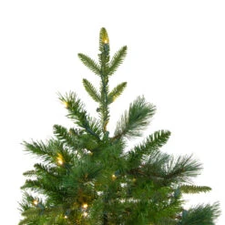 9' Pre-Lit Full Mixed Rosemary Emerald Angel Pine Artificial Christmas Tree - Clear LED Lights -Beauty Wreaths Shop northlight v27351 2 82407.1667530616
