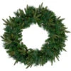 Pre-Lit Green Mixed Rosemary Emerald Angel Pine Artificial Christmas Wreath - 30-Inch, Clear Lights -Beauty Wreaths Shop northlight v27386 13168.1667534170