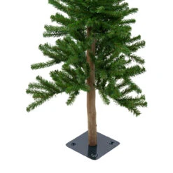 Set Of 3 Alpine Artificial Christmas Trees 4', 5' And 6' - Unlit -Beauty Wreaths Shop northlight v27435 3 53985.1667533899