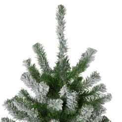 6ft Flocked Alpine Artificial Christmas Tree - Unlit -Beauty Wreaths Shop northlight v27439 2updated 25480.1667578049