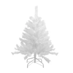 3' Icy White Iridescent Spruce Artificial Christmas Tree - Unlit