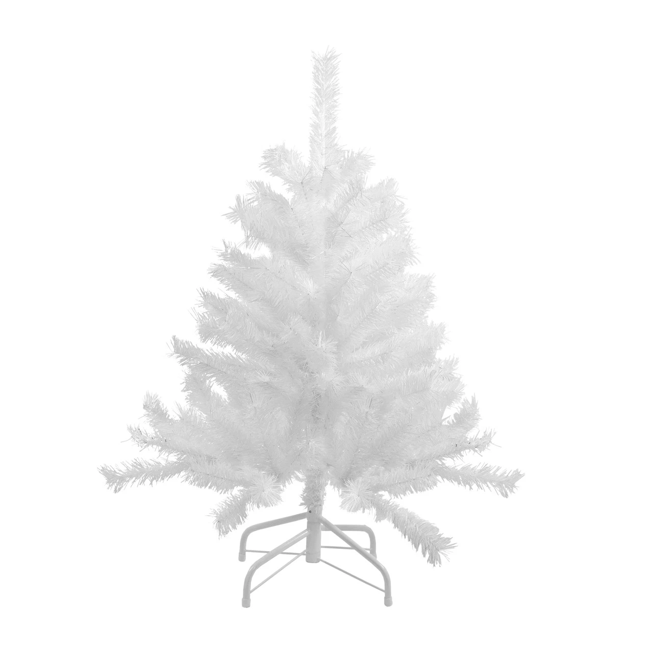 3' Icy White Iridescent Spruce Artificial Christmas Tree - Unlit 3 3' Icy White Iridescent Spruce Artificial Christmas Tree - Unlit
