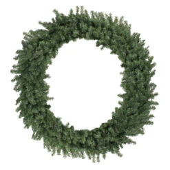 Canadian Pine Commercial Size Artificial Christmas Wreath, 60-Inch, Unlit -Beauty Wreaths Shop northlight v87065 3 76475.1667488693