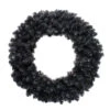 36" Black Colorado Spruce Artificial Halloween Wreath - Unlit -Beauty Wreaths Shop northlight v87068 59842.1669140531
