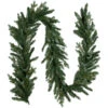 9' X 14" Blue Spruce Artificial Christmas Garland, Unlit -Beauty Wreaths Shop northlight v94164 1 15349.1681481523