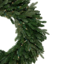 Pre-Lit Grande Spruce Artificial Christmas Wreath, 48-Inch, Clear Lights -Beauty Wreaths Shop northlight v94174 2 57310.1674506772