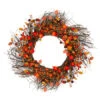 Leaves And Berries Artificial Fall Harvest Twig Wreath - 24 Inch, Unlit 2 Leaves And Berries Artificial Fall Harvest Twig Wreath - 24 Inch, Unlit -Beauty Wreaths Shop northlight vm02192 37084.1667573571