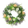 Rose And Foliage Artificial Spring Wreath - 24-Inch, Unlit -Beauty Wreaths Shop northlight vm18643 15486.1667520268