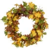 Berries And Twigs Artificial Thanksgiving Wreath Yellow 30-Inch - Unlit -Beauty Wreaths Shop northlight vm26541 5 48204.1678902858