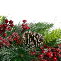Iced Red Berries And Mixed Pine Artificial Christmas Wreath - 32 Inch, Unllit -Beauty Wreaths Shop northlight vm26542 2 36273.1667624217