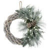 Frosted Pine Cone And Foliage Artificial Christmas Twig Wreath, 15 Inch, Unlit 2 Frosted Pine Cone And Foliage Artificial Christmas Twig Wreath, 15 Inch, Unlit -Beauty Wreaths Shop northlight vm26558 1updated 05669.1667489529
