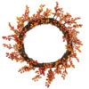 Red And Orange Artificial Berry Artificial Thanksgiving Wreath, 18-Inch, Unlit -Beauty Wreaths Shop northlight vm37741 1update 68617.1667488395