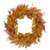 Yellow And Orange Berry And Leaves Fall Harvest Artificial Wreath - 24-Inch, Unlit 2 Yellow And Orange Berry And Leaves Fall Harvest Artificial Wreath - 24-Inch, Unlit -Beauty Wreaths Shop northlight vm89282 updated 56397.1667536911