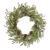 Frosted Pine And Pinecone Christmas Wreath, 30-Inch, Unlit -Beauty Wreaths Shop northlight vm92763 1 36353.1667554477