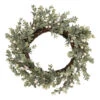 White Berry And Eucalyptus Christmas Wreath, 18-Inch, Unlit -Beauty Wreaths Shop northlight vm92779 updated 97969.1667554487