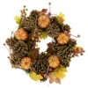 Pinecone And Pumpkin Autumn Harvest Wreath, 13.5-Inch, Unlit -Beauty Wreaths Shop northlight vm92784 1 73332.1667517377