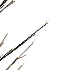 5' Black LED Lighted Christmas Twig Tree - Warm White Lights -Beauty Wreaths Shop northlight xt92215 4 45934.1667530340