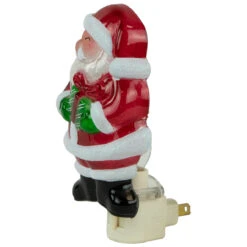 6.75" Santa With Gift Frosted Christmas Night Light 11 6.75" Santa With Gift Frosted Christmas Night Light -Beauty Wreaths Shop northlight y92487 3bnew 83556.1667554556