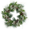 Glittered White Berry And Pinecone Artificial Christmas Wreath, 30-Inch, Unlit -Beauty Wreaths Shop northlight yk87877 1 sample 40446.1667530472
