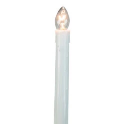 10-Count White C7 Candle Pathway Markers Christmas Lights, White Wire -Beauty Wreaths Shop northlight ys15774 1 97671.1683557216