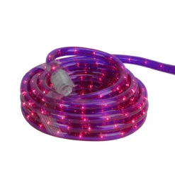 18' Pre Lit Purple Incandescent Outdoor Christmas Rope Lights -Beauty Wreaths Shop northlight ys27514 1 99393.1667574534