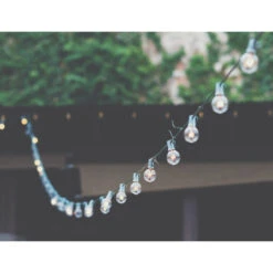 10-Count Frosted White G50 Globe Patio Lights-, 9ft Green Wire -Beauty Wreaths Shop northlight ys27577 3 04915.1667530596