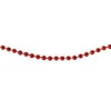 66' X 0.15" Red Beaded Artificial Christmas Garland - Unlit -Beauty Wreaths Shop northlight ys28285 1 36702.1667569966