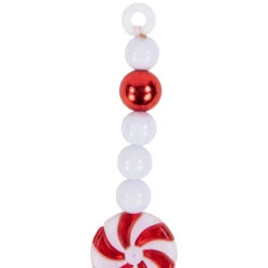 9' Red And White Peppermint Candy Beaded Christmas Garland, Unlit 13 9' Red And White Peppermint Candy Beaded Christmas Garland, Unlit -Beauty Wreaths Shop northlight ys28298 04 12749.1686600464