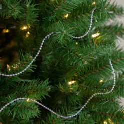 100' X 0.25" Clear Iridescent Beaded Artificial Christmas Garland, Unlit -Beauty Wreaths Shop northlight ys28304 3 81069.1686849228