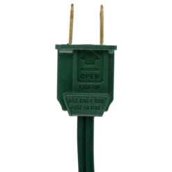 9ft Green Indoor Extension Power Cord With 9-Outlets And Foot Switch -Beauty Wreaths Shop northlight ys90553 sample 1 58139.1667655646