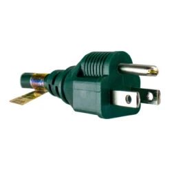 12ft Green 3-Prong Outdoor Commercial Extension Power Cord With Outlet Block -Beauty Wreaths Shop northlight ys90555 2 sample 56901.1667518783