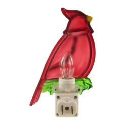 5.5" Red Cardinal Bird Christmas Night Light -Beauty Wreaths Shop northlight ys92326 4 32042.1667664855