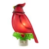 5.5" Red Cardinal Bird Christmas Night Light -Beauty Wreaths Shop northlight ys92326 5 22072.1667664854