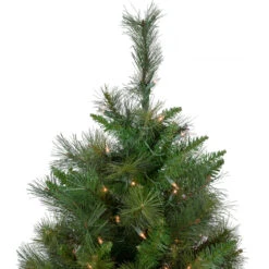 9' Pre-Lit Medium Canyon Pine Artificial Christmas Tree - Clear Lights -Beauty Wreaths Shop northlight ytc509 gr 2new 81120.1672837269