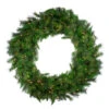 Pre-Lit Canyon Pine Artificial Christmas Wreath - 60-Inch, Clear Lights -Beauty Wreaths Shop northlight ywc848 gr 43436.1667530679