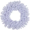 White Crystal Spruce Artificial Christmas Wreath - 20-Inch, Unlit