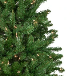 4.5' Pre-Lit White River Fir Artificial Pencil Christmas Tree - Clear Lights -Beauty Wreaths Shop northlight z16022 6new 58420.1667490074