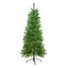 4.5' Pre-Lit White River Fir Artificial Pencil Christmas Tree - Clear Lights -Beauty Wreaths Shop northlight z16023 04317.1667490074