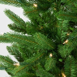 7.5' Pre-Lit Pencil Northwood Noble Fir Artificial Christmas Tree - Clear Lights -Beauty Wreaths Shop northlight z16026 3 15267.1677508720