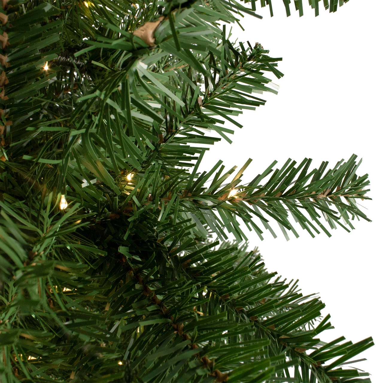 7.5' Pre-lit Medium Deer River Spruce LED Artificial Christmas Tree - Warm White Lights 5 7.5' Pre-lit Medium Deer River Spruce LED Artificial Christmas Tree - Warm White Lights - Image 3