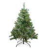 4' Pre-Lit Mixed Cashmere Pine Medium Artificial Christmas Tree - Clear Lights -Beauty Wreaths Shop northlight z84556 33327.1667659787
