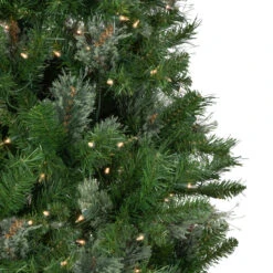 6.5' Pre-Lit Medium Mixed Cashmere Pine Artificial Christmas Tree - Clear Lights -Beauty Wreaths Shop northlight z84644 2 20438.1668612093