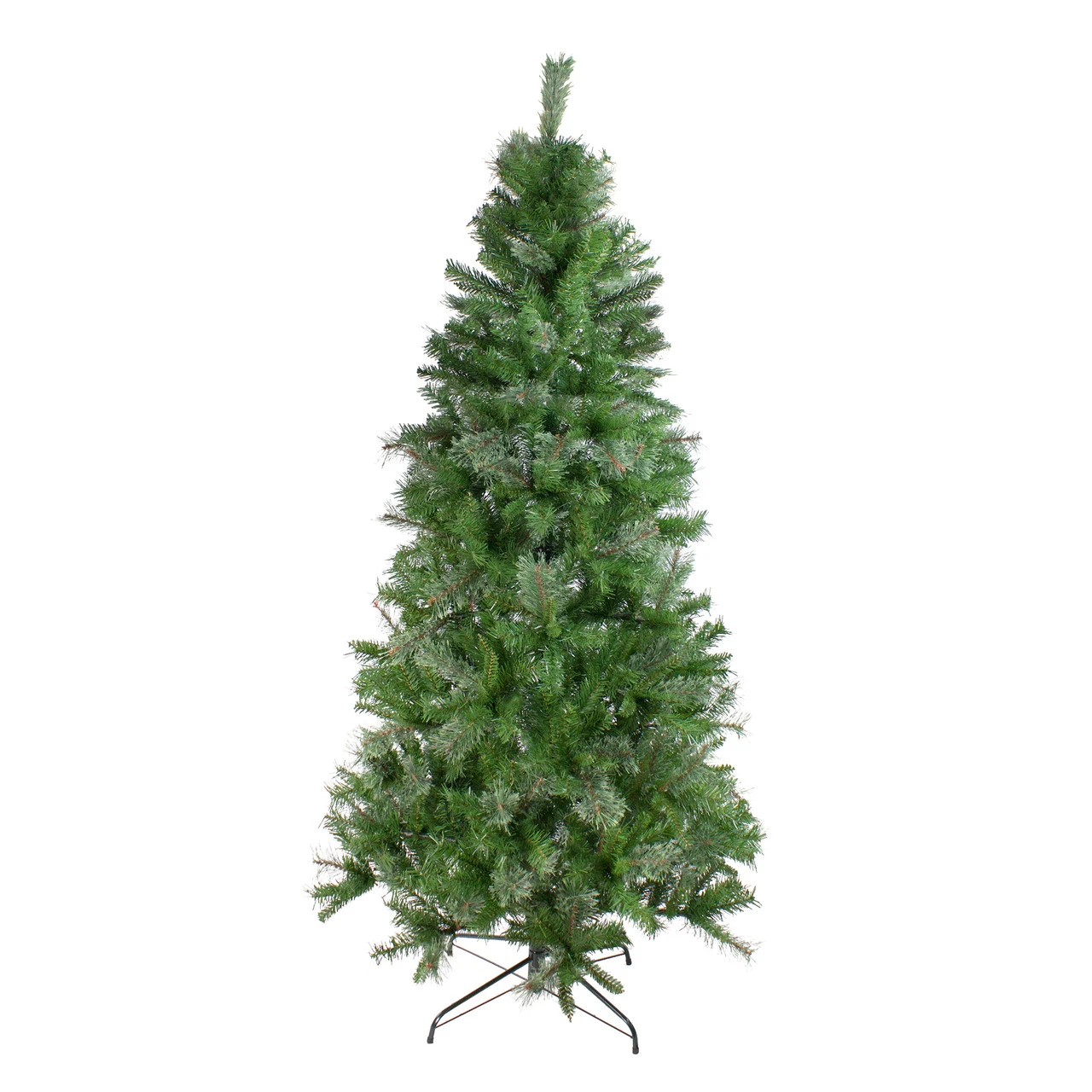 7.5 Ft Medium Mixed Cashmere Pine Artificial Christmas Tree - Unlit 3 7.5 Ft Medium Mixed Cashmere Pine Artificial Christmas Tree - Unlit