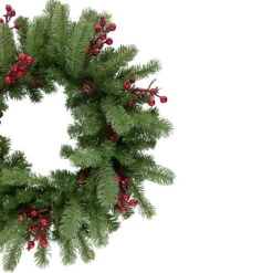 Noble Fir With Berries Artificial Christmas Wreath - 24-Inch, Unlit -Beauty Wreaths Shop northlight z85364 2 updated2022new 62460.1667489918