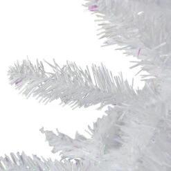 6' Pencil White Spruce Artificial Christmas Tree - Unlit -Beauty Wreaths Shop northlight z86585 4 01423.1667488410