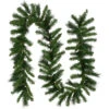 9' X 12" Mixed Green Beaver Pine Artificial Christmas Garland, Unlit -Beauty Wreaths Shop northlight z92828 1new 27662.1667554523
