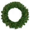 Pre-Lit Dorchester Pine Artificial Christmas Wreath, 24-Inch, Clear Lights -Beauty Wreaths Shop northlight z92851 1 65974.1667554474